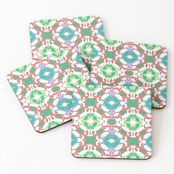 Item preview, Minimal Thai pattern in bright colors designed and sold by WinusYTS.