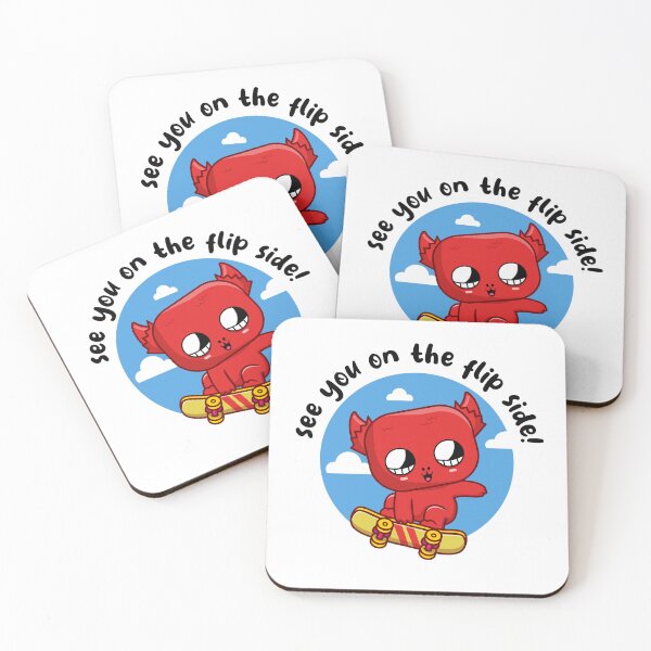 Item preview, Skateboarding cheeky devil (on light colors) designed and sold by messy-nessie.