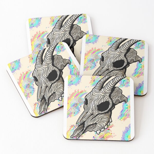 Item preview, goat skull 2 designed and sold by Xv-design.