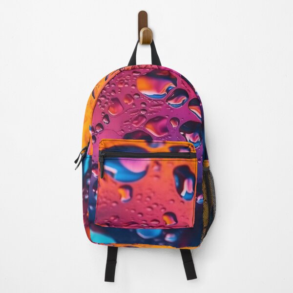 Item preview, Abstract background of multiple bubbles of oil in liquid over multicolored background. designed and sold by anytka.