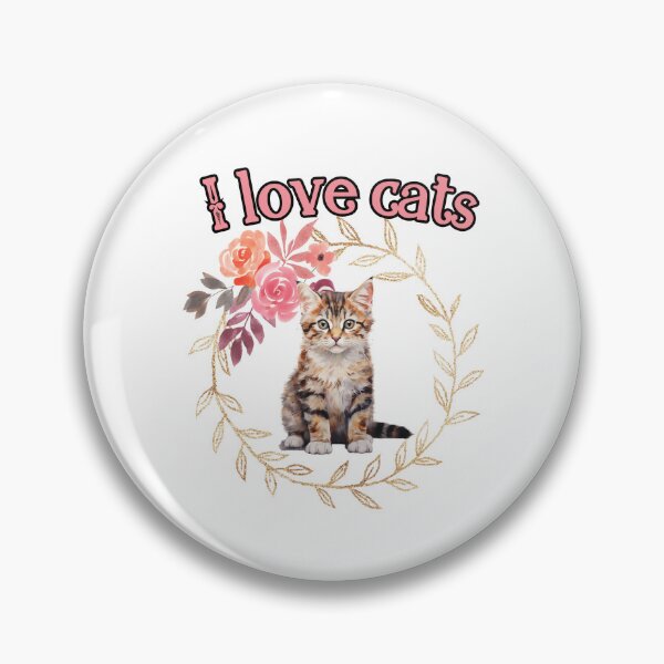 Item preview, I love cats designed and sold by Stolperkiste.