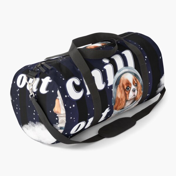 Item preview, Chill out - Spaniel Dog Astronaut, rest and relaxation. Relax and calm. Calm down, chill out. Funny Spacedog designed and sold by PupilLove.
