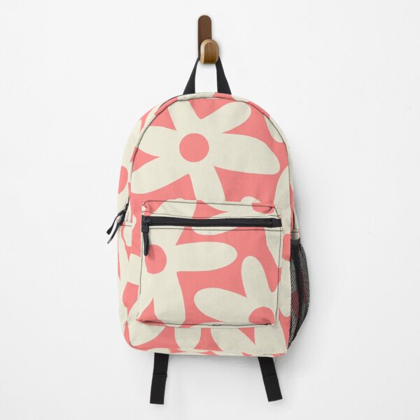 Item preview, Daisy Time Cute Retro Floral Pattern in Blush Pink and Cream designed and sold by kierkegaard.