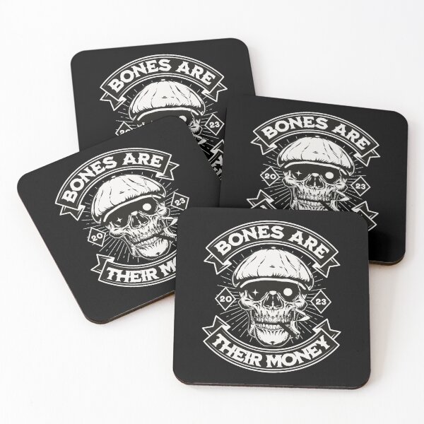 Item preview, bones are their money designed and sold by PopPizzazz.