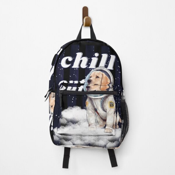Item preview, Chill out - Labrador Retriver Astronaut, rest and relaxation. Relax and calm. Calm down, chill out. Funny Spacedog designed and sold by PupilLove.