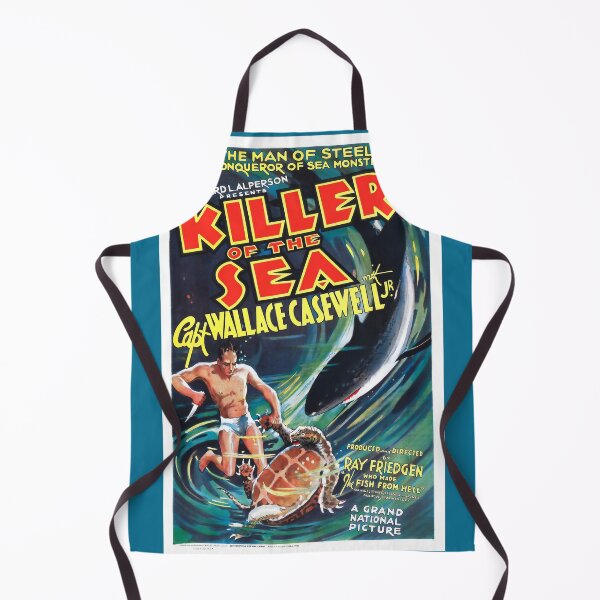 Item preview, Killers of the Sea 1937 Movie Poster: Vintage Documentary Art Print Exposing Marine Majesty designed and sold by PosterForever.