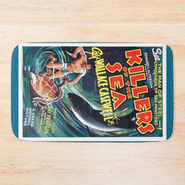 Item preview, Killers of the Sea 1937 Movie Poster: Vintage Documentary Art Print Exposing Marine Majesty designed and sold by PosterForever.