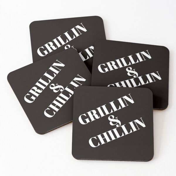 Item preview, grillin & chillin designed and sold by RiseSetOnline.