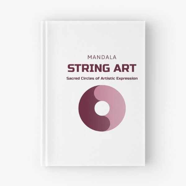 Aperçu de l'œuvre Mandala String Art : Cercles sacrés d'expression artistique créée et vendue par ukSubhanart.