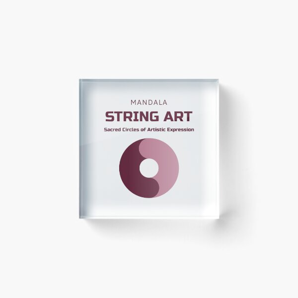 Item preview, Mandala String Art: Sacred Circles of Artistic Expression designed and sold by ukSubhanart.