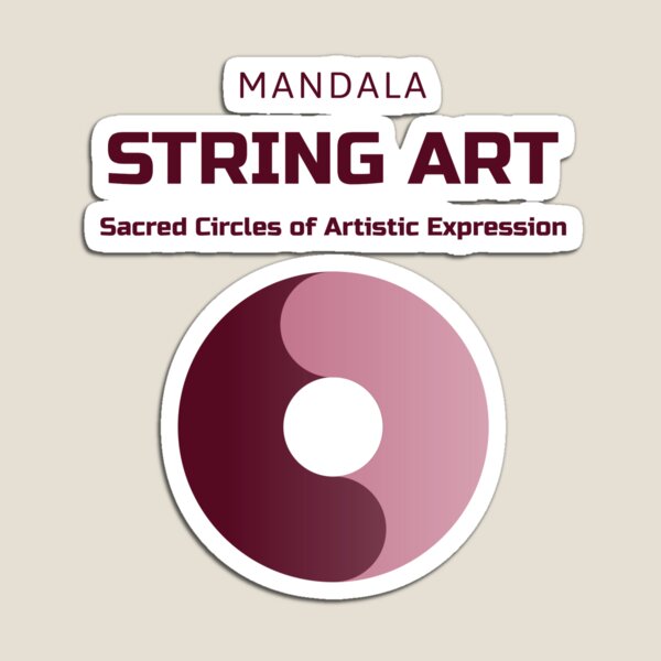Item preview, Mandala String Art: Sacred Circles of Artistic Expression designed and sold by ukSubhanart.