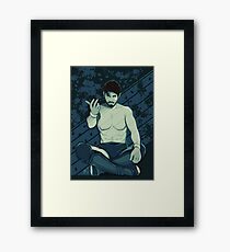 The Wrestler Framed Print