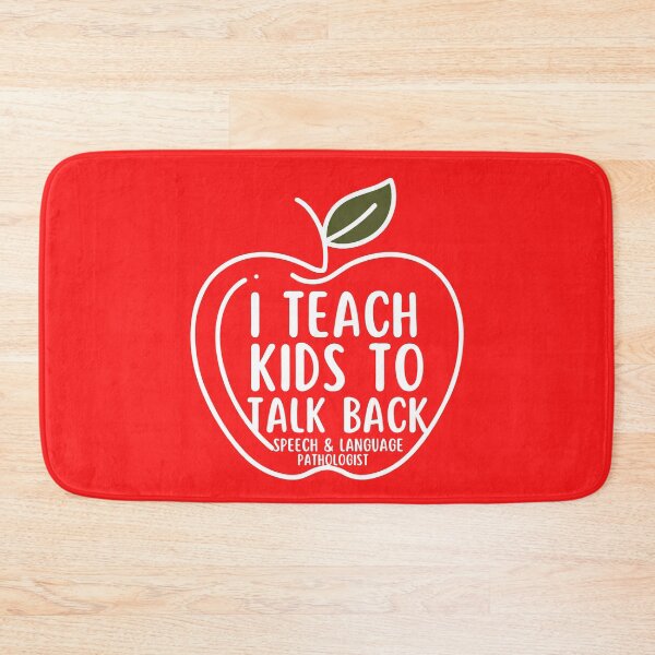 Item preview, Speech Therapist I Teach Kids To Talk Back designed and sold by SunfullyYours.
