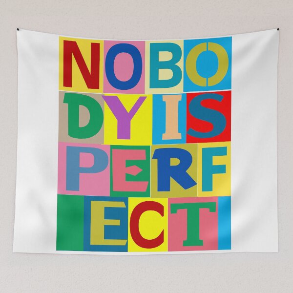 Item preview, Nobody is Perfect designed and sold by Julien Hebbrecht.
