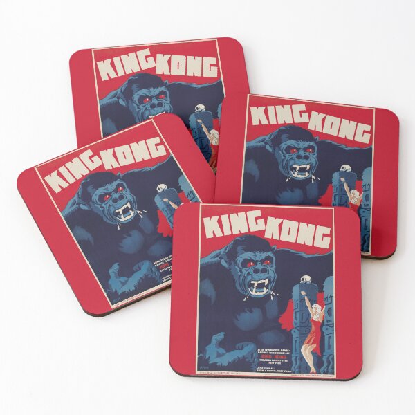 Item preview, King Kong 1933 Movie Poster: Vintage Adventure Art Print of the Legendary Beast designed and sold by PosterForever.