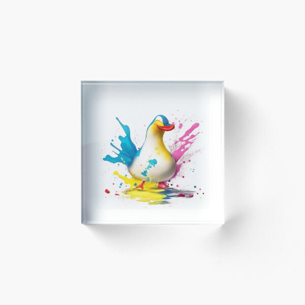 Item preview, Splat Art Duck designed and sold by richglist.