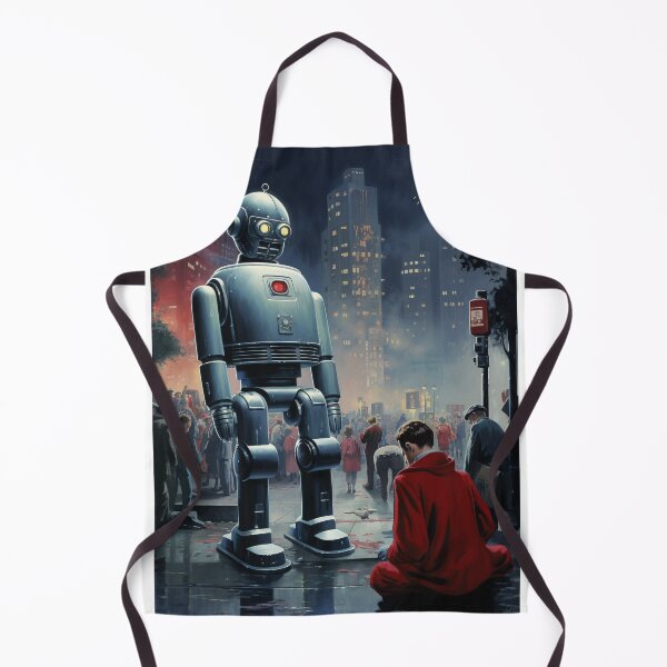 Item preview, "The Benevolent Robot" designed and sold by Robots-Retros.