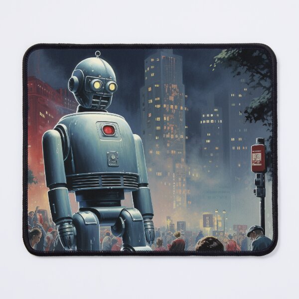 Item preview, "The Benevolent Robot" designed and sold by Robots-Retros.