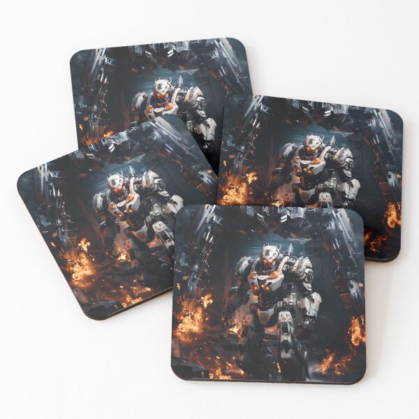 Item preview, Cybertech Warrior - Artwork 1/3 designed and sold by TFMSTYLE.