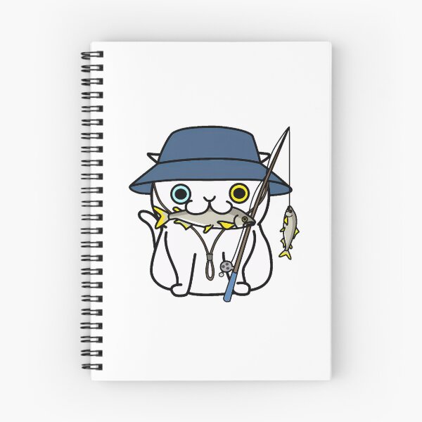 Item preview, cat fisherman designed and sold by Alexklim82.
