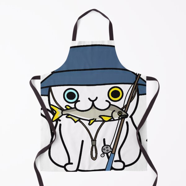 Item preview, cat fisherman designed and sold by Alexklim82.