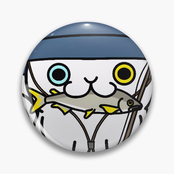 Item preview, cat fisherman designed and sold by Alexklim82.