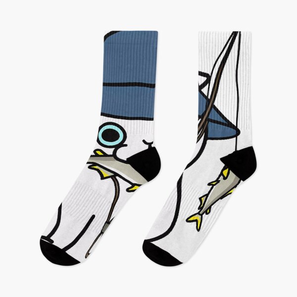 Item preview, cat fisherman designed and sold by Alexklim82.