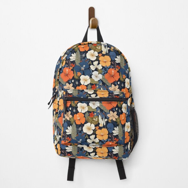 Artikelvorschau, Pressed Flower Floral Print - white flowers - tan flower entworfen und verkauft von ComerPrintCo.