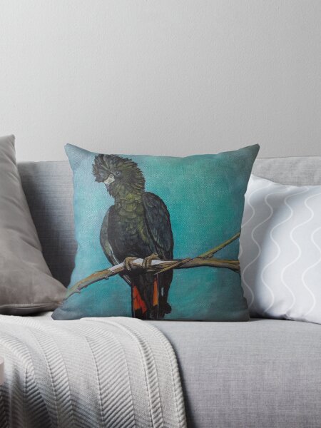 Item preview, Red Tailed Black Cockatoo designed and sold by Ashleigh Fletcher.