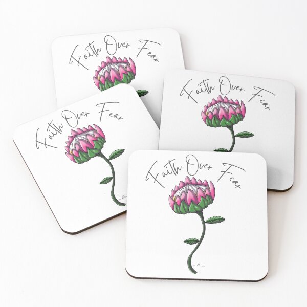Item preview, Faith over Fear Protea designed and sold by Clayden.