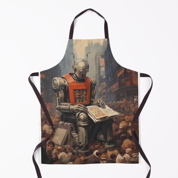 Item preview, Giant Robot Reader designed and sold by Robots-Retros.