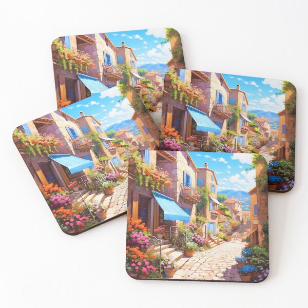 Item preview, Sunny weather in a small village  designed and sold by RedCosmos-.