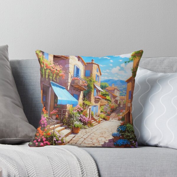 Item preview, Sunny weather in a small village  designed and sold by RedCosmos-.