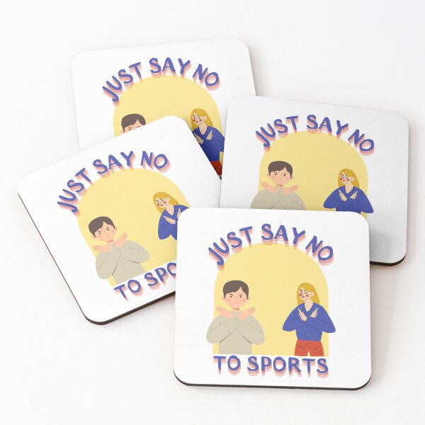Item preview, Say No to Sports  designed and sold by Eolithic.