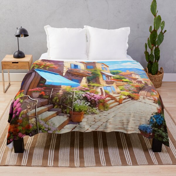 Item preview, Sunny weather in a small village designed and sold by RedCosmos-.