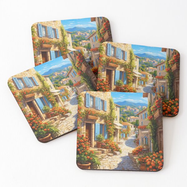 Item preview, A colorful morning in the outskirts of Rome designed and sold by RedCosmos-.