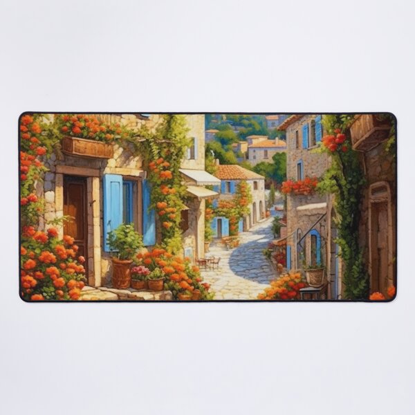 Item preview, A colorful morning in the outskirts of Rome designed and sold by RedCosmos-.