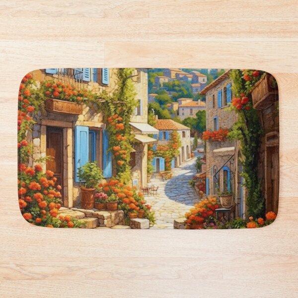 Item preview, A colorful morning in the outskirts of Rome designed and sold by RedCosmos-.