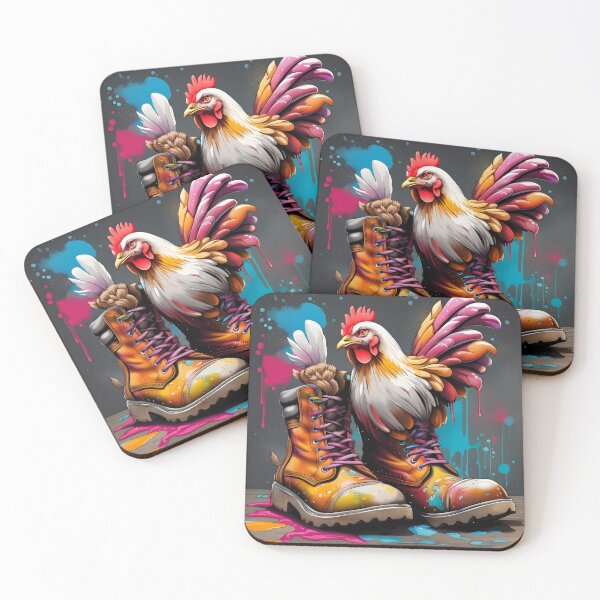 Item preview, Feathers and Fashion: A Chicken's Bold Boot Adventure designed and sold by CreativeCircus.