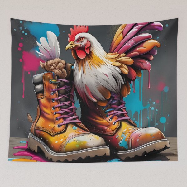 Item preview, Feathers and Fashion: A Chicken's Bold Boot Adventure designed and sold by CreativeCircus.