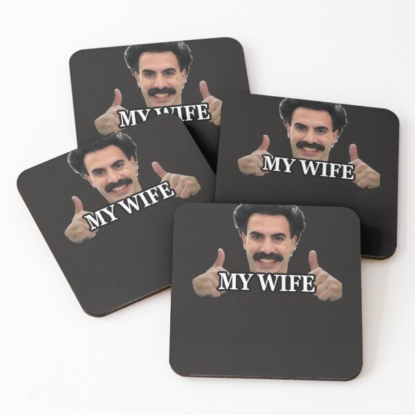 Item preview, Borat my wife designed and sold by JulieCampbella.