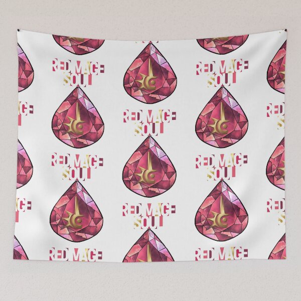 Item preview, Red Mage Soul - Final Fantasy 14 Job Crystal designed and sold by mckinnon-melani.