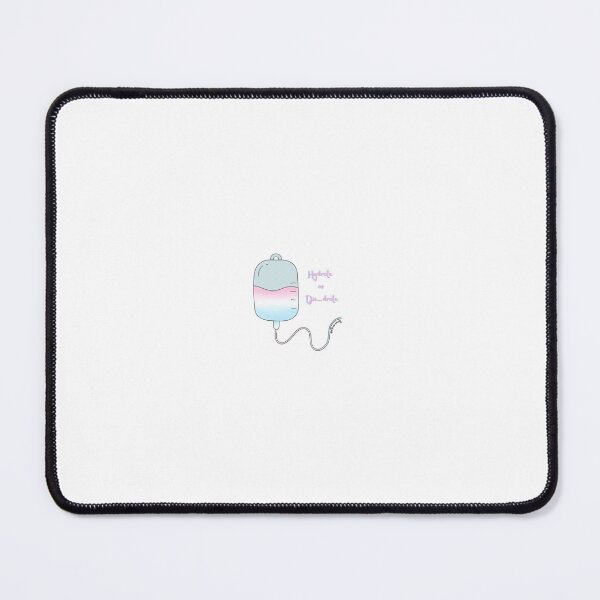 Item preview, IV Hydrate or Die-drate trans flag designed and sold by SicknessSociety.