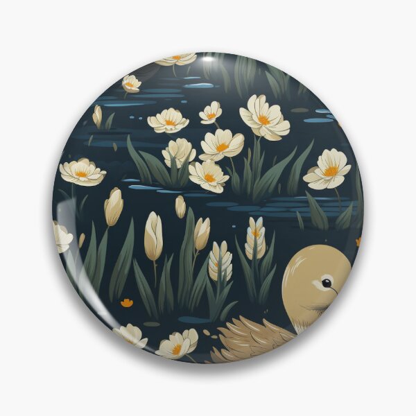 Item preview, Cute Duckling - Duck in the Water designed and sold by ComerPrintCo.