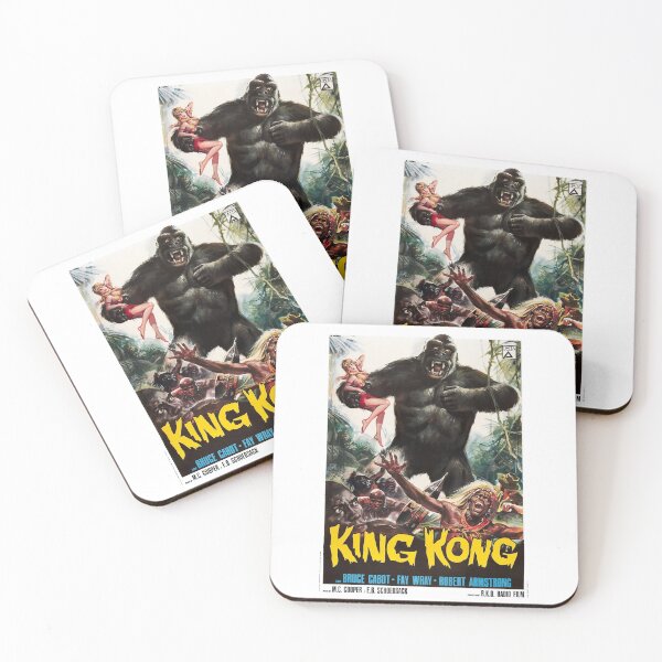 Item preview, King Kong 1933 Movie Poster: Vintage Adventure Art Print of the Legendary Beast designed and sold by PosterForever.