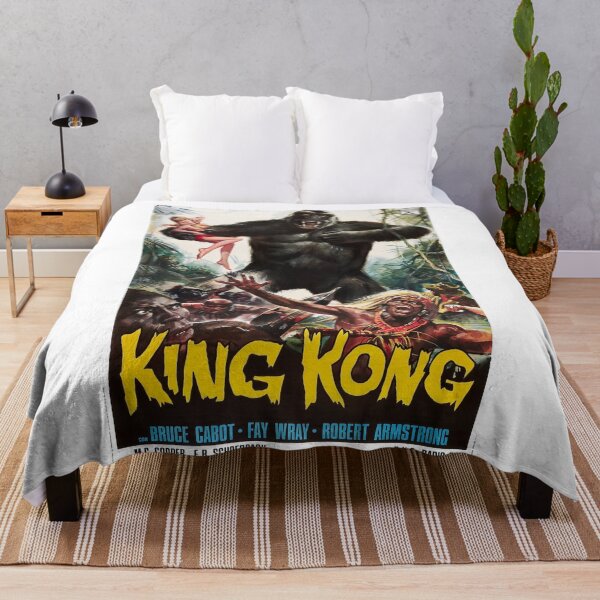Item preview, King Kong 1933 Movie Poster: Vintage Adventure Art Print of the Legendary Beast designed and sold by PosterForever.