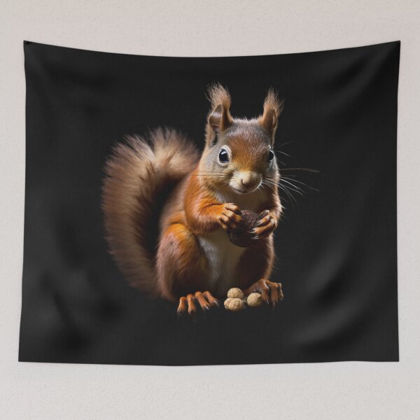 Item preview, A squirrel eats its own food designed and sold by ViktorSilni.