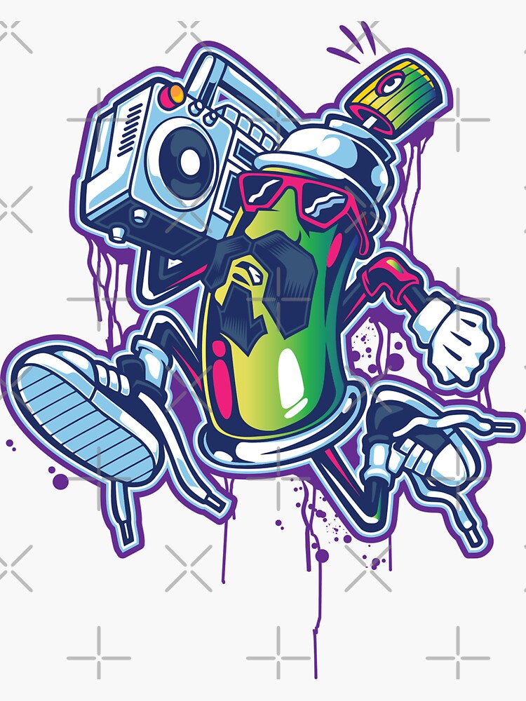 Bombe graffiti | Sticker