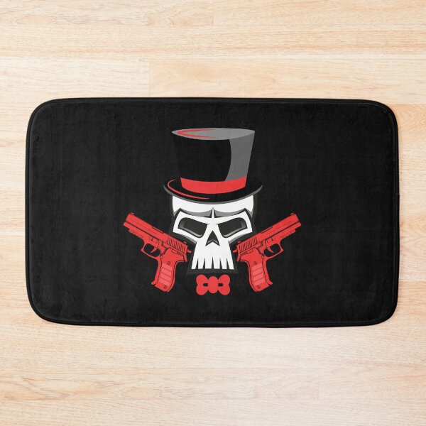 Item preview, Skull With Guns  designed and sold by Eolithic.