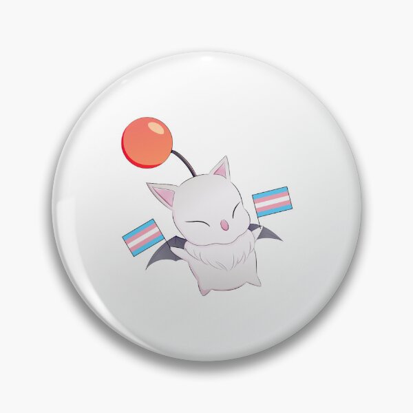 Item preview, Trans Pride Moogle [FFXIV] designed and sold by mckinnon-melani.